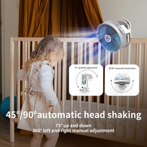 Socool <b>Fan</b> 20000mAh <b>Rechargeable</b> Electric Camping Outdoor <b>Fan</b> with Remote Control 9 Speeds 15W Portable Clip-on for Car Use - Product Image 3