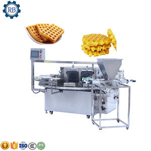 Gaufrier industriel professionnel gaufrier automatique cône de sucre roulé cuisson cône de crème glacée faisant la Machine - Product Image 4