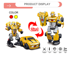Hot Sale <strong>Deformation</strong> Car <strong>Robot</strong> Children's Assembled Toys <strong>Robot</strong> Set Remote Control Engineering Toys - Product Image 2