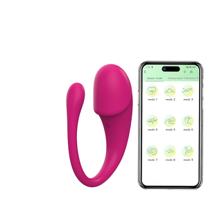 เครื่องนวดแบบสวมใส่ไร้สาย ควบคุมผ่าน<span class=keywords><strong>แอ</strong></span>พ ทำจากซิลิโคน ชาร์จด้วย USB ใช้แบตเตอรี่ลิเธียม นวดจุดจีแบบซ่อนเร้น - Product Image 1