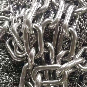 DIN766 rantai Tautan pendek 316 struktur las baja tahan karat untuk berbagai aplikasi - Product Image 4