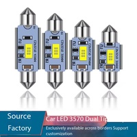 Fabrik CSP3570 Auto-LED-Soffittenlampe 31mm 36mm 39mm 41mm C5W Canbus 24V Auto-Innenraumbeleuchtung Kartenleser Kennzeichenbeleuchtung 6000K Weiß