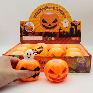 Juguetes blandos de calabaza fantasma de Halloween, juguetes antiestrés de TPR, surtido de mini regalos para fiestas, cumpleaños para niños - Product Image 1