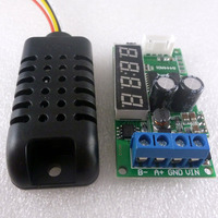 Capteur numérique de température et d'humidité RS485 Modbus RTU R444A01_B pour la surveillance intérieure/extérieure des salles informatiques et des fermes