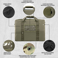 Sac de voyage pliable résistant aux déchirures pour l'aventure en plein air, la chasse, motif camouflage, sac en maille pliable