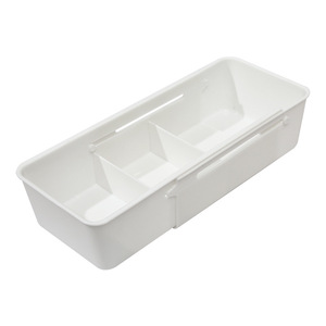 Drawer <b>Storage</b> <b>Box</b> Rectangle Adjustable With Dividers For Cosmetic And <b>Kitchen</b> Organization - Product Image 1