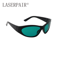 Haute densité optique de lunettes de sécurité laser rouges et de lunettes de protection des yeux Machine laser 620-700nm et machine de thérapie par la lumière rouge