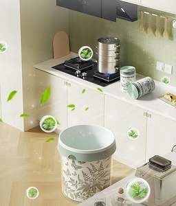 Bolsas de basura gruesas con cordón ajustable Huamaohengchun en tamaños personalizados, adecuadas para diversas ubicaciones del hogar, personalizables. - Product Image 5