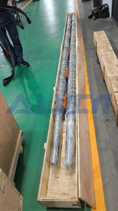 Alven song song đôi vít đùn vít phân khúc nhựa cao su bộ phận máy móc PLC đôi vít Thùng nitrided/lưỡng kim - Product Image 6