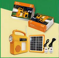 Kit d'éclairage solaire portable mini générateur 30W avec contrôleur MPPT PWM, batterie lithium-ion, radio FM et batterie externe, autonomie 72H