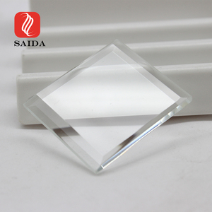 Tùy chỉnh đánh bóng bevel cạnh siêu rõ ràng sắt thấp <span class=keywords><strong>Tempered</strong></span> bước <span class=keywords><strong>Glass</strong></span> cho chiếu sáng - Product Image 1
