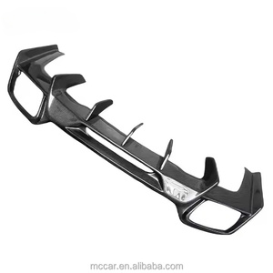 Parachoques de coche de fibra de carbono de alta calidad adecuado para <span class=keywords><strong>Mercedes</strong></span> Benz <span class=keywords><strong>AMG</strong></span> GT <span class=keywords><strong>GTC</strong></span> GTS difusor de parachoques trasero de fibra de carbono - Product Image 2