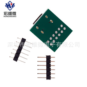 Placa Adaptadora Hongwei Micro Tipo C USB a DIP Hembra HW 189 con Pines de Conexión para Prototipos - Product Image 3