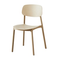 Chaise en plastique pour salle à manger, prix bas, moderne, restaurant, loisirs, café, empilable