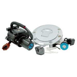 Honda Ignition Switch Fuel <b>Cap</b> Seat Lock <b>Key</b> Set 868 Rotary Blade Terminal Plastic Aluminum Alloy Street Motorcycle Replacement - Product Image 1