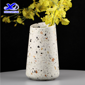 Maceta de terrazo decorativa moderna de estilo nórdico para el hogar y el jardín, maceta de flores de terrazo para plantas - Product Image 1