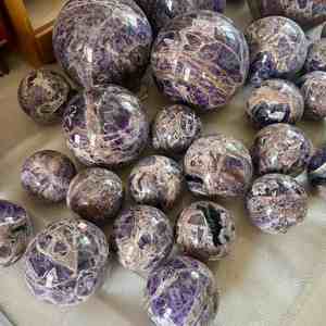 Bulk Atacado Natural Tamanho Grande Esfera Sonho Ametista Esfera Cura Esferas De Cristal - Product Image 3