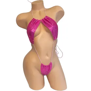 Ailangke-ropa de baile exótica para mujer, trajes de stripper de diseño, trajes de baile pole