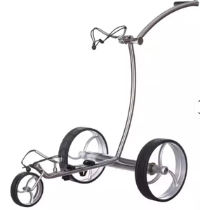 Carrito de Golf Eléctrico de Fibra de Carbono con Batería de Litio, Función de Empuje, Portátil para Viajes - Product Image 6