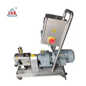 Sanitary stainless steel pump high viscosity yogurt Jam honey rotor lobe pump rotary pump