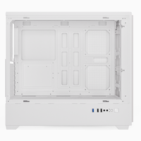 Boîtier PC Tour Complète EATX ATX pour Ordinateur de Bureau Gaming avec Fenêtre Latérale en Verre Trempé - Vente Flash