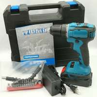 Usine En Gros Rechargeable Perceuse Ensemble Brushless Au Lithium Électrique Pistolet Perceuse Variable Moteur Ménage Électrique Tournevis