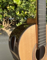 Gitar Replika Smallman Aiersi Arch Back dengan Fingerboard Berlubang dan Bracing Berjaring