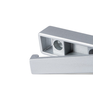 มือจับแบบพับติดผนัง วัสดุซามัค ผิวเคลือบอลูมิเนียม แบบติดผนัง - Product Image 1