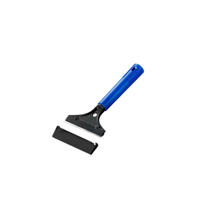 Grattoir à sol avec lame en acier inoxydable, manche en plastique, outil de nettoyage durable pour l'élimination des joints et des adhésifs - Product Image 2