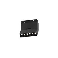 Système d'éclairage sur rail magnétique intelligent à LED 48V encastré au plafond, linéaire, moderne, commercial, en aluminium 20MM