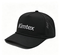 Casquette de baseball en polyester respirante, personnalisable, ajustable, découpée au laser, promotionnelle, pour l'extérieur