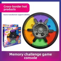 Jeu de société éducatif interactif pour l'entraînement de la mémoire, lumières LED, effets sonores, pour le développement intellectuel des enfants, jouets en plastique