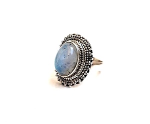 Wholesale Jewelry 92.5 Sterling Silver <b>Ring</b> <b>Moonstone</b> Silver <b>Ring</b> Women's <b>Ring</b> - Product Image 3