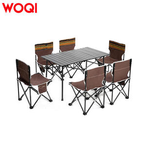 ชุดโต๊ะและเก้าอี้พับได้ Woqi ขนาด 120 ซม. สำหรับปิกนิก บาร์บีคิว เฟอร์นิเจอร์พกพาสำหรับการเดินทางและงานปาร์ตี้ - Product Image 3