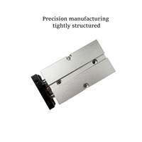Cylindre pneumatique à double tige de type TN, alésage de 10 mm, 16 mm, 20 mm, 25 mm, 32 mm, petit cylindre en alliage d'aluminium, course de 30, 35, 40, 45, 50, 60, 70, 75 mm