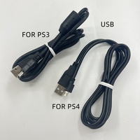 Câble de données pour manette de jeu PS4 PS5 Series, 1,5 m, USB-A/Type-C, câble de charge et de transfert de données