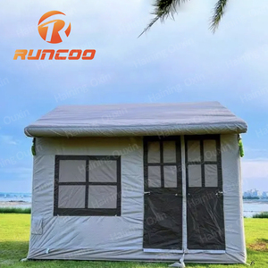 Carpa inflable ligera <span class=keywords><strong>de</strong></span> lujo Carpa <span class=keywords><strong>de</strong></span> aire Fácil instalación 4 estaciones Tienda impermeable para exteriores para 3-4 personas - Product Image 2
