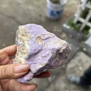 Pietre Grezze Naturali di Fosfosiderite <span class=keywords><strong>Viola</strong></span>, Grandi Dimensioni, per Decorazione - Product Image 5