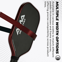 Accessoires de protection pour padel/pickleball, design 2016 haut de gamme, logo personnalisé, haute qualité, durables, OEM, protection de raquette de padel.