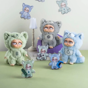 Sleepless Grupipi Insomnia Out of Control Baby Vinyl Plush Blind Box Juego de moda Personaje Colgante Chica Regalo de cumpleaños Adornos - Product Image 4