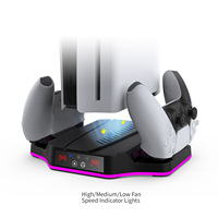 Support de charge multifonctionnel avec éclairage RGB TP5-3583, base de refroidissement pour accessoires SLIM, fabriqué en Chine