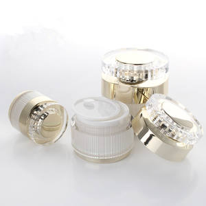 Zoll-Logo Vertikale Linien in Flaschen körper Luxus Champagner Acryl Kosmetik verpackungs flasche Kosmetik lotion Airless Flaschen - Product Image 6