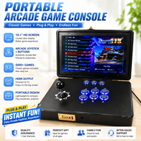 Mesin Arcade Multi-Game Klasik Lechen Layar HD 10.1 Inci Konsol Retro Klasik Model Koper Pemasok Profesional