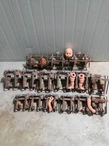 Baş bebek oyuncak ördek Pvc ürünleri silikon fırın Rotomolding yumuşak bebek yapma makinesi - Product Image 3