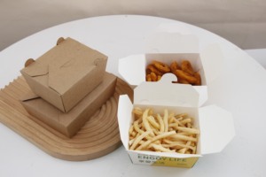 Emballage personnalisé <span class=keywords><strong>en</strong></span> gros pour la restauration rapide, emballage à emporter pour les nuggets <span class=keywords><strong>KFC</strong></span>, les ailes de poulet frites, les boîtes d'emballage pour le poulet frit - Product Image 2