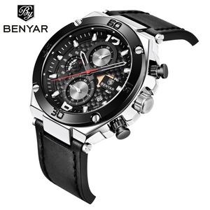 Relojes BENYAR 5151 para Hombre, Reloj de Pulsera Deportivo de Lujo, Cronógrafo, Resistente al Agua, Jam Tangan Original - Product Image 6