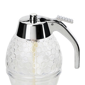 Squeeze Bottle Honey Jar Container <strong>Bee</strong> Drip Dispenser Kettle Storage Pot Stand Holder Juice Syrup Cup Home <strong>Kitchen</strong> <strong>Accessories</strong> - Product Image 2