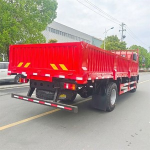 HOWO 4X2 Fence Cargo Transport Truck 5m Flat <b>Bed</b> Cargo Truck <b>6</b>-7 Tons Cargo Delivery Truck for Sale - Product Image 4