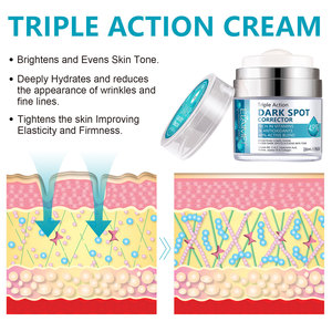 Creme Noturno Clareador de Manchas ELAIMEI, Hidratante Coreano para Clareamento da Pele, Removedor de Manchas Escuras para o Rosto - Product Image 5