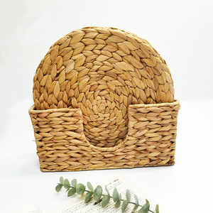 Napperon tissé de Table de salle à manger, tissage naturel, avec support, 4 ou 6 pièces - Product Image 5